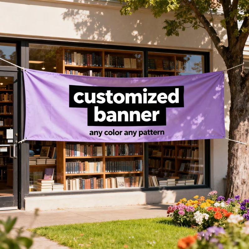 Commercial Banner Printing - 자동차 정비소에 적합한 맞춤형 배너 깃발,