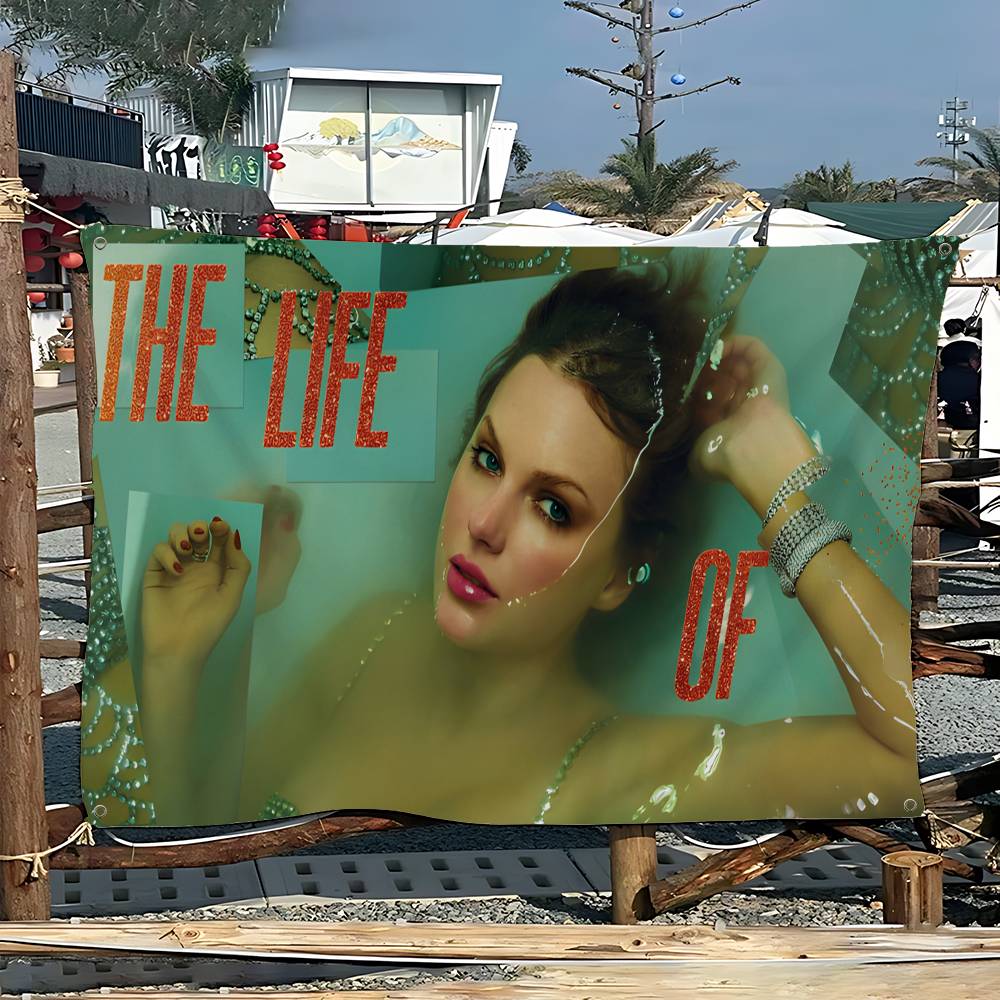 Commercial Banner Printing - 싱어 티-테일러 에스-스위프트 고급 인쇄 광고용