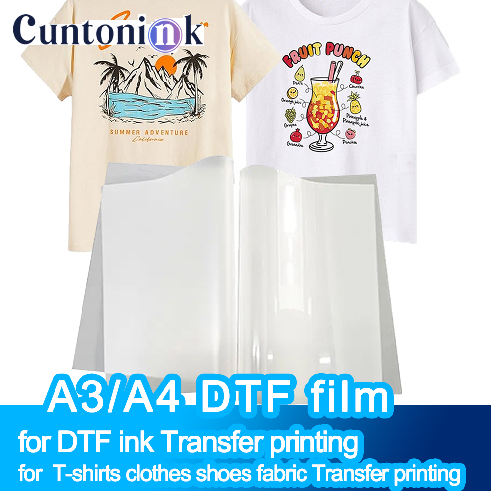Dtf Hot Peel Film - A3 A4 50/100 DTF 필름 콜드/핫/웜