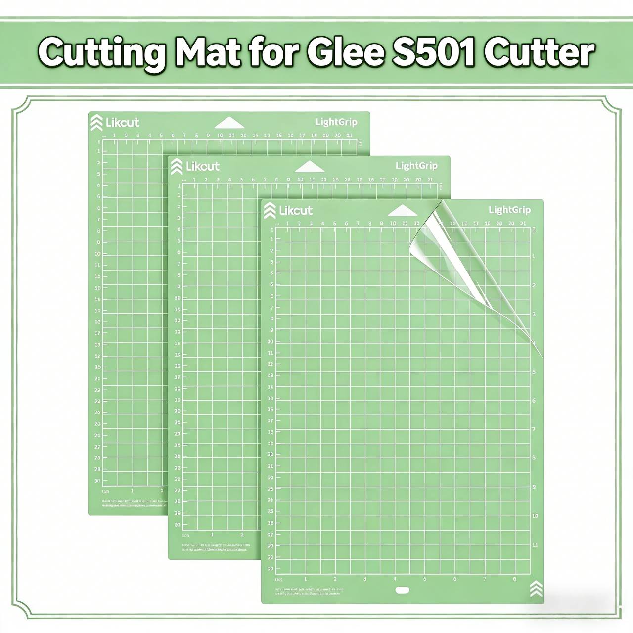 Plotter Cutting Mat - 접착식 커팅 매트 3팩 4.5