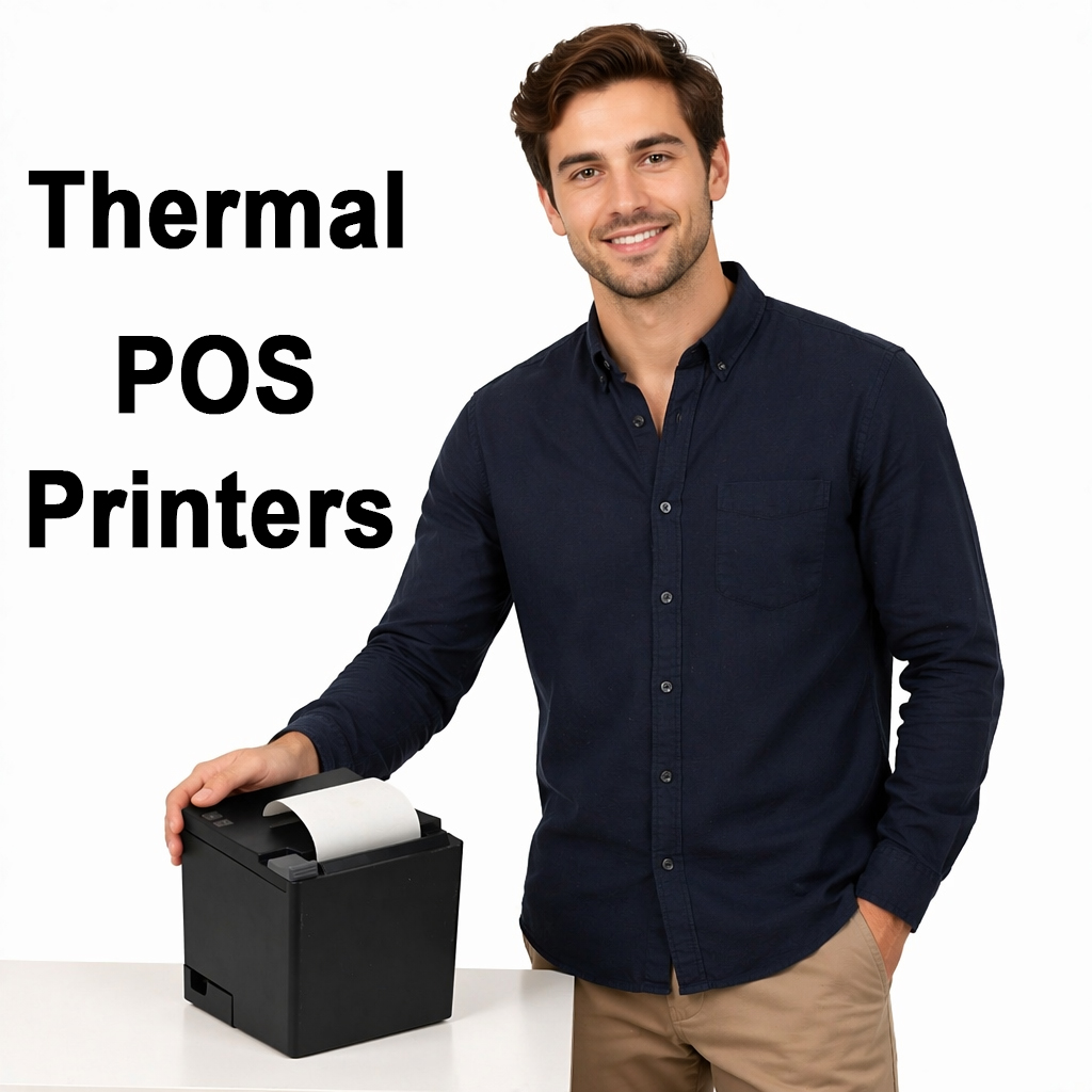 Commercial Printing Options - 80mm 열전사 영수증 프린터(자동 절단기 포함)