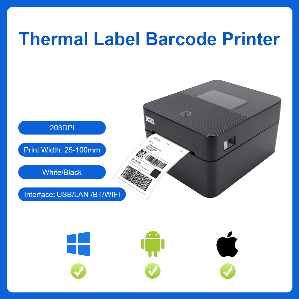 Commercial Printing Options - YHDAA 4인치 감열 배송 라벨 프린터,