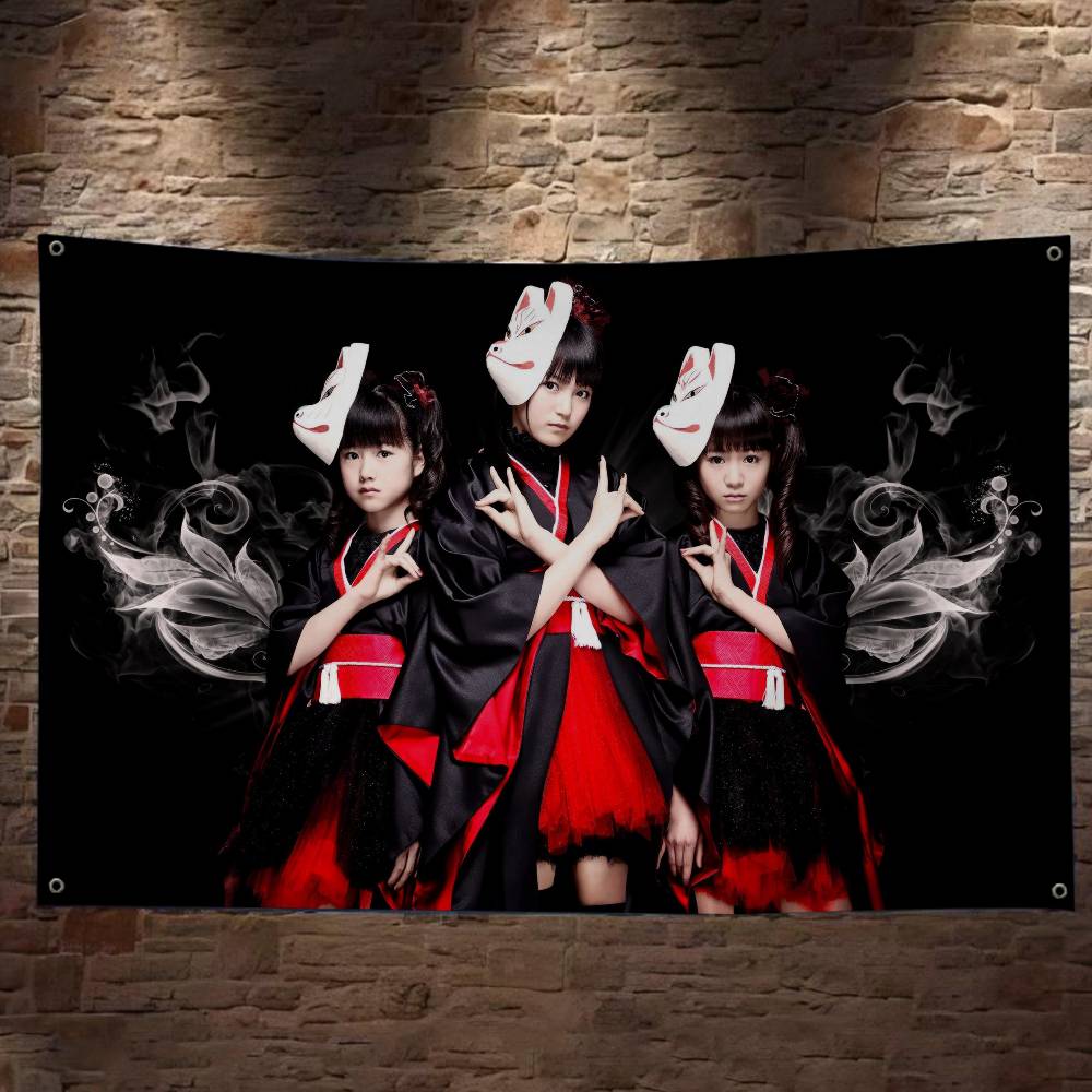 Commercial Banner Printing - 클래식 카와이 메탈 밴드 B-Babymetal 고급