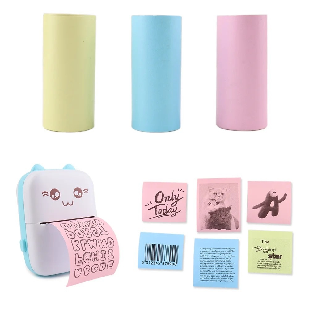 감열지 미니 인쇄 자체 접착 라벨 스티커 미니 프린터  - Heat Transfer Vinyl Roll 리뷰 및 가격