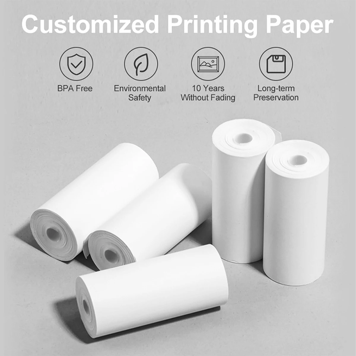 미니 프린트 카메라 감열지 롤, 자체 접착 및 비 스티 - Heat Transfer Vinyl Roll 리뷰 및 가격
