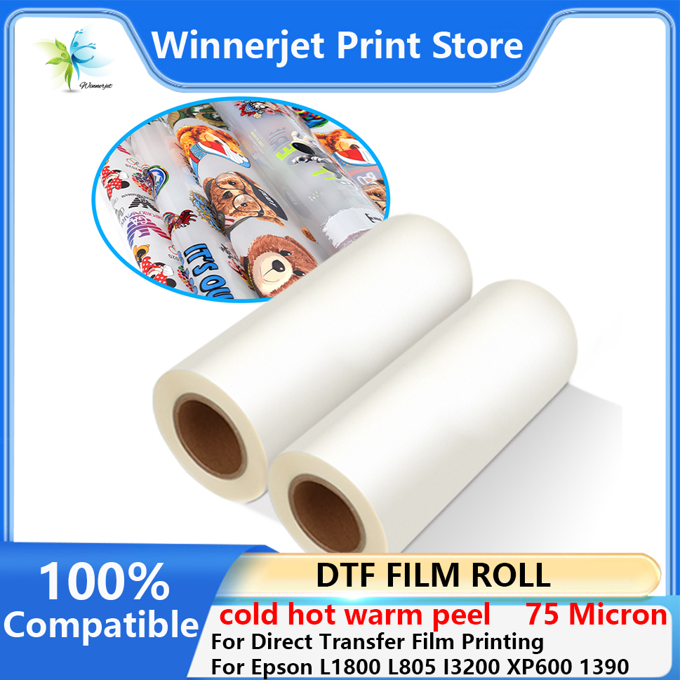 30cm*100m DTF PET 필름 롤 티셔츠 열전달 - Dtf Hot Peel Film 리뷰 및 가격