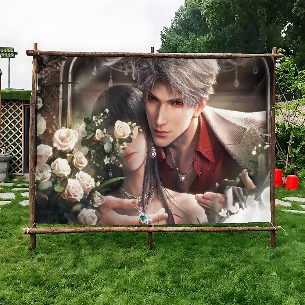 러브 앤 딥 스페이스 게임 고급 인쇄 상업 광고 깃발  - Commercial Banner Printing 리뷰 및 가격