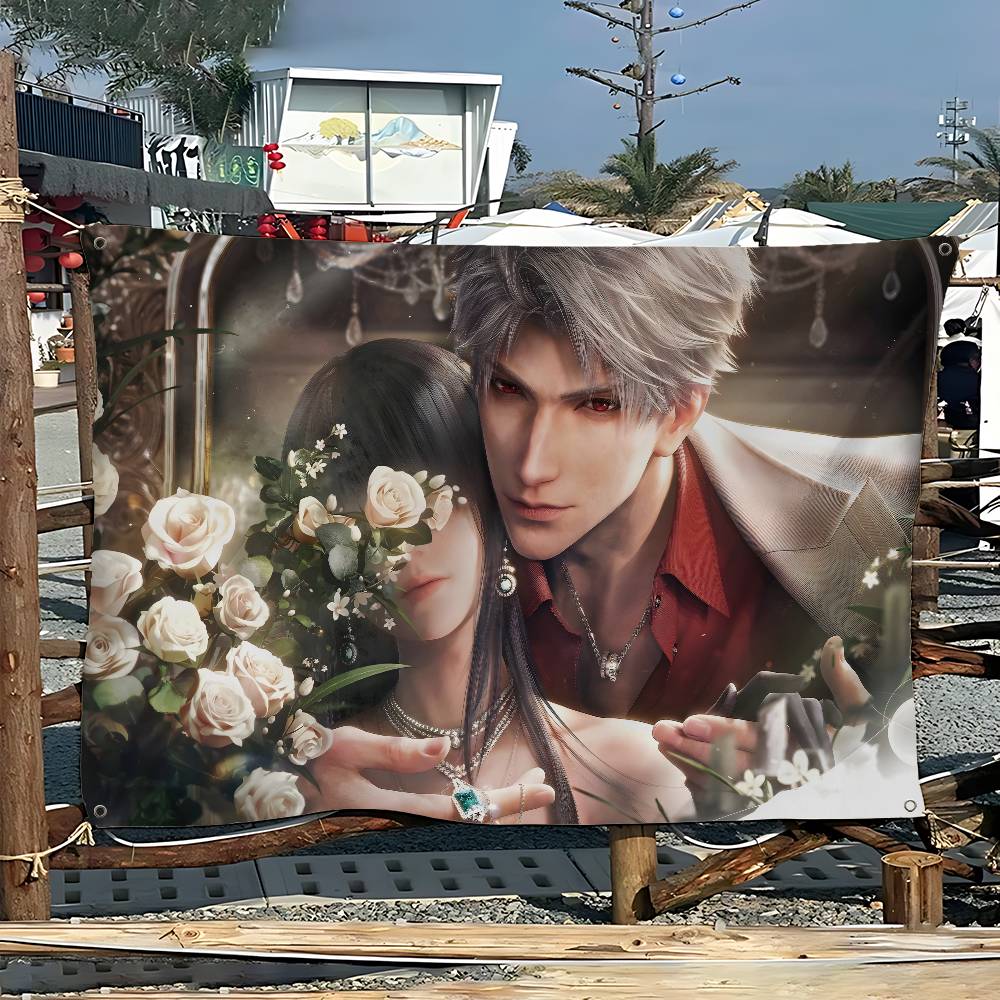 러브 앤 딥 스페이스 게임 고급 인쇄 상업 광고 깃발  - Commercial Banner Printing 리뷰 및 가격