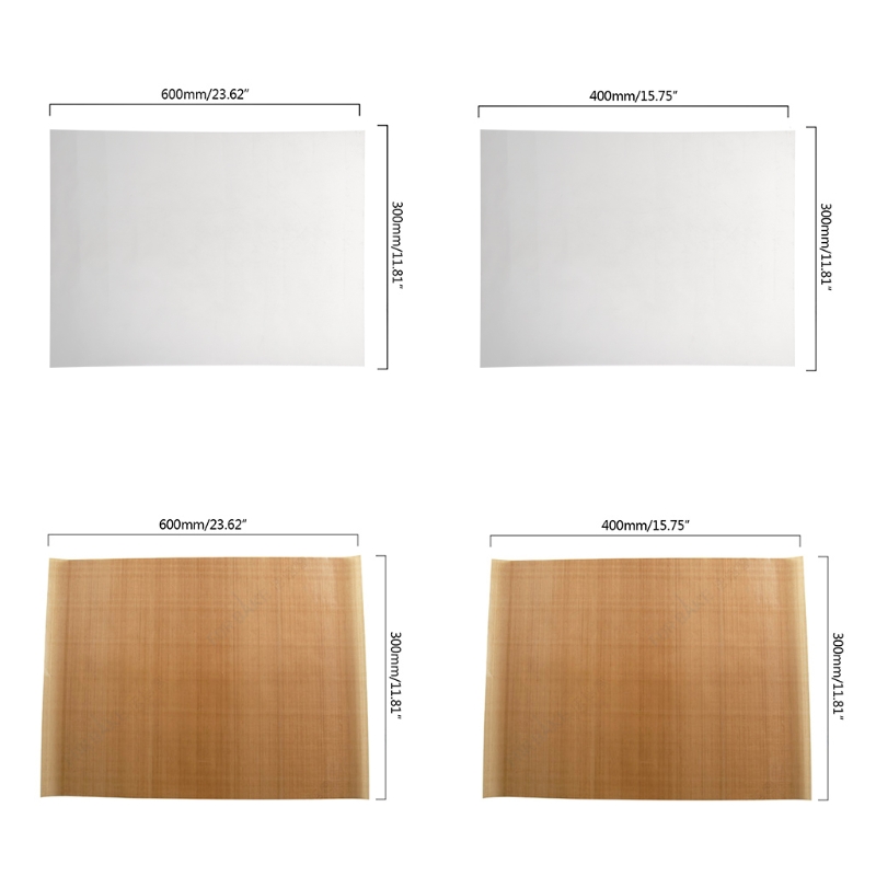 재사용 가능한 베이킹 매트 고온 방지 시트 페이스트리  - Heat Press Teflon Sheet 리뷰 및 가격
