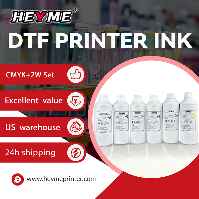 DTF 프린팅 용품 세트 500ml CMYKW 잉크 1 - Dtf Hot Peel Film 리뷰 및 가격