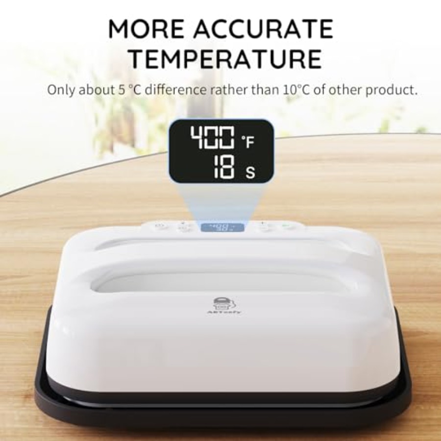 열 프레스 기계 12 x 10, 휴대용 디지털 이지 프 - Heat Press Teflon Sheet 리뷰 및 가격