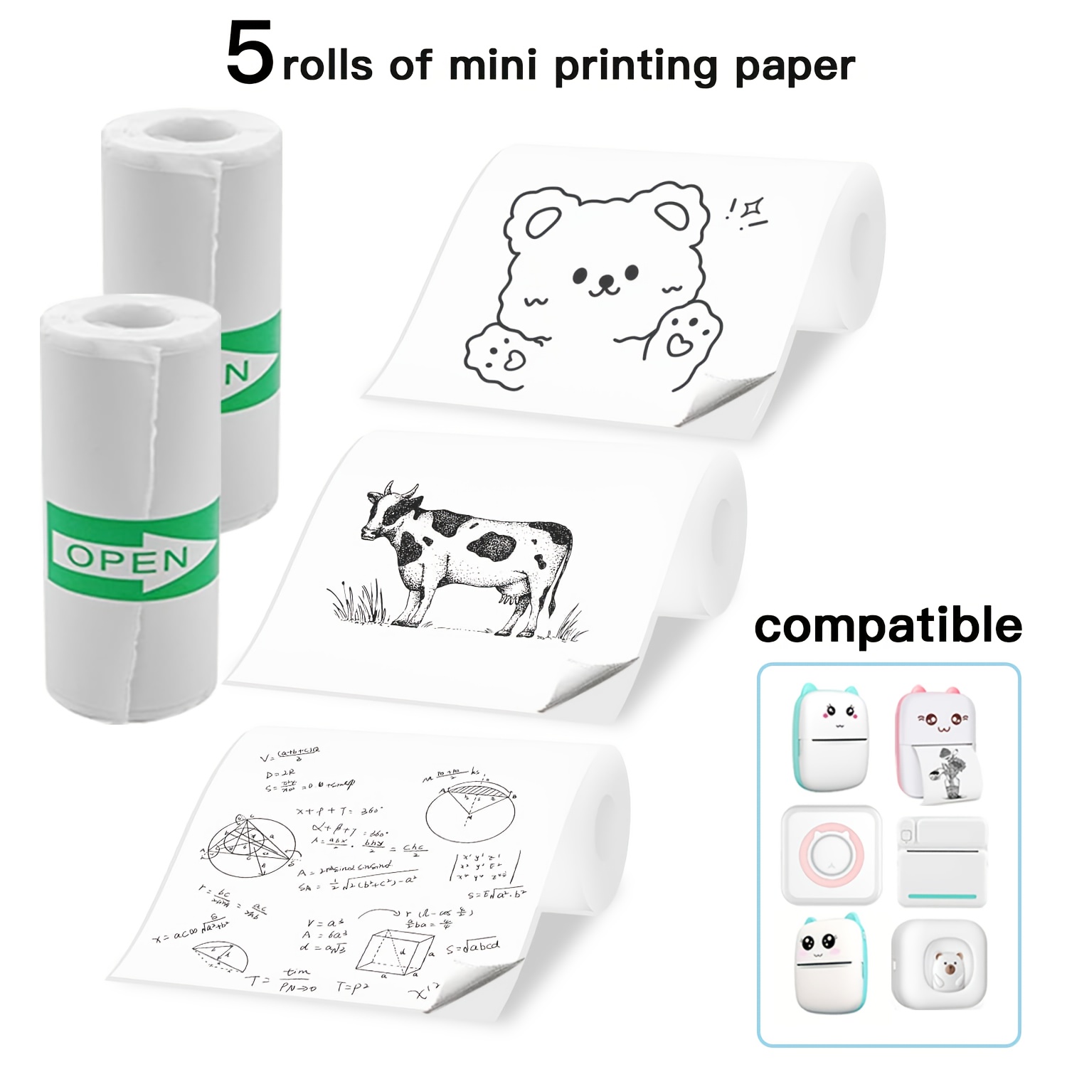 5-10-20 미니 인쇄 용지 롤, 열전사 스티커 용지 - Heat Transfer Vinyl Roll 리뷰 및 가격