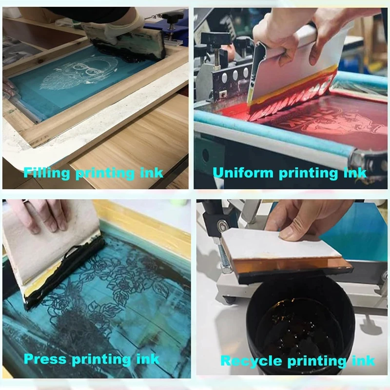 13-50cm 나무 손잡이 스크린 인쇄 스퀴지 고무 잉 - Commercial Printing Ink 리뷰 및 가격